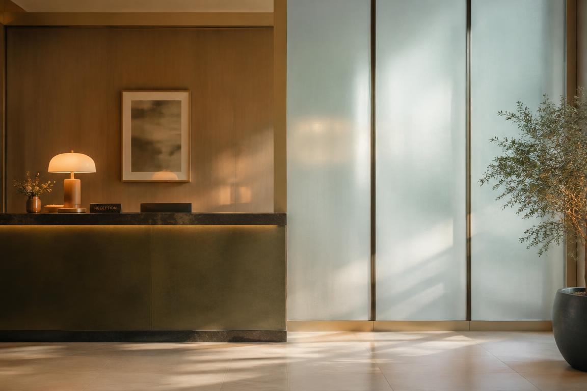Hotel front desk